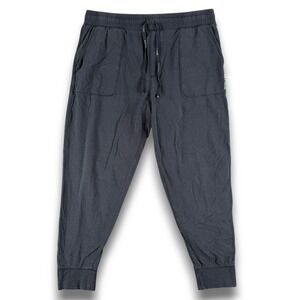 Pair of Thieves Joggers Mens L Grey Textured Drawstring Pockets Lounge Pants